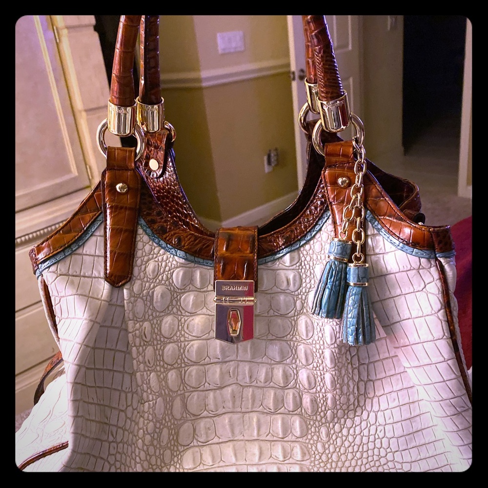 Authentic Brahmin Elisa rare handbag